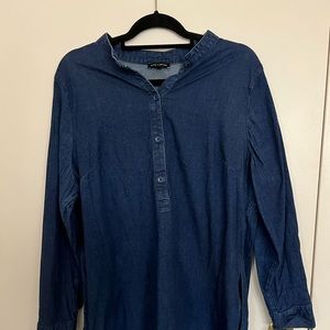 Hannah Denim Shirt Dress (Universal Standard size S=14/16)